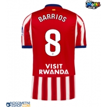 Moški Nogometni dresi Atletico Madrid Pablo Barrios #8 Domači 2026-27 Kratek Rokav